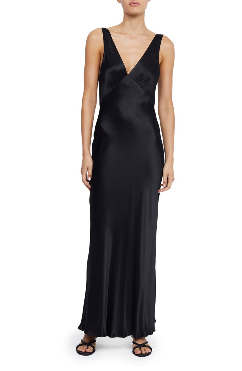 Bec + Bridge Verona V-Neck Maxi Dress, Main, color, Black