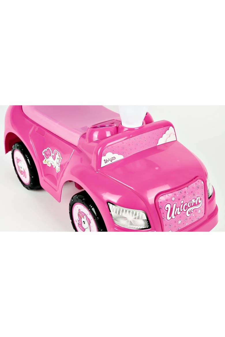 Ride On Car 4 In 1 Walk and Drive Unicorn, Alternate, color, Multicolored