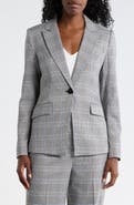 Elie Tahari The Kensington Plaid Blazer