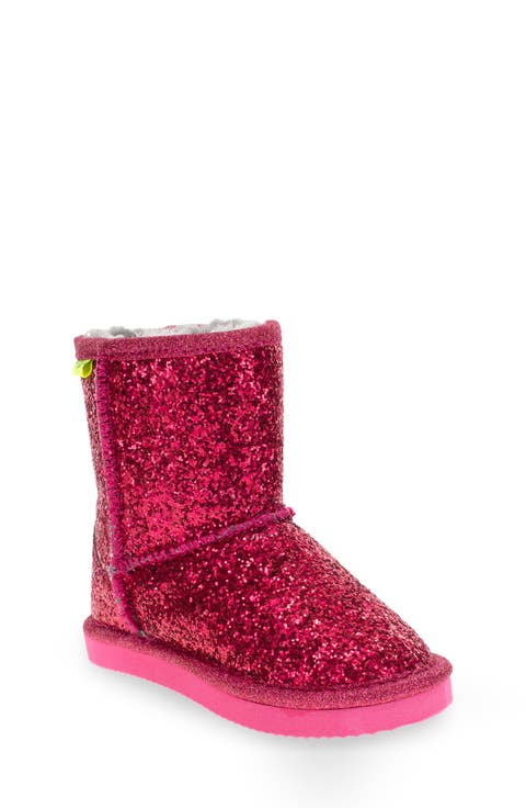 Kids' Emma Glitter Faux Fur Lined Boot