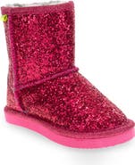 Western Chief Kids' Emma Glitter Faux Fur Lined Boot