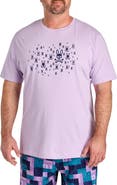 Psycho Bunny Big & Tall Nev Allover Graphic Tee