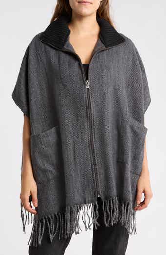 Zip-Up Ruana