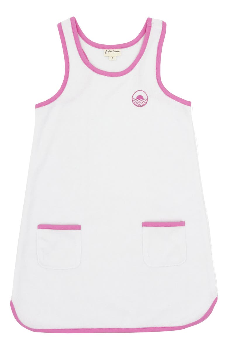 Feather 4 Arrow Kids' Clear Skies French Terry Cover-Up Dress, Main, color, 