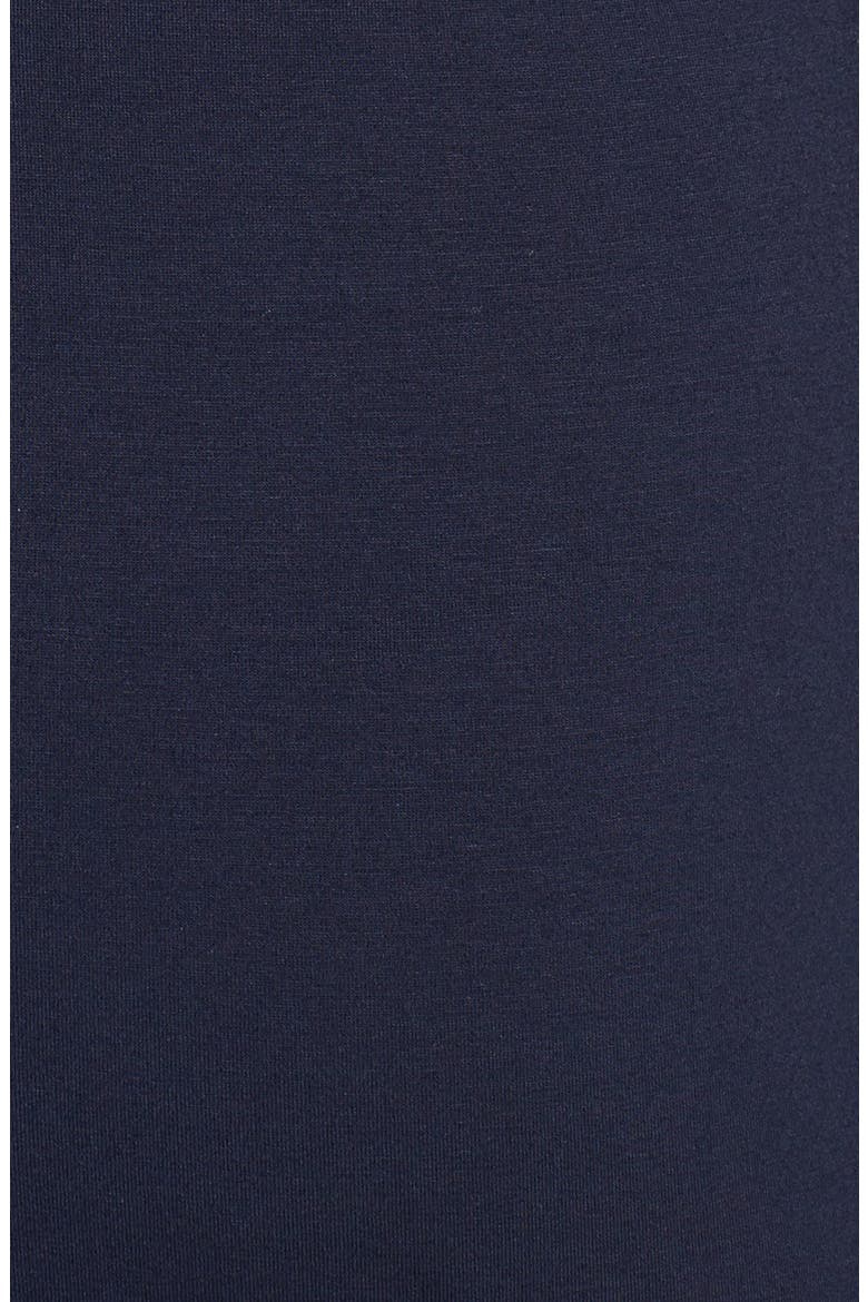 Cascade Faux Wrap Dress, Alternate, color, NAVY