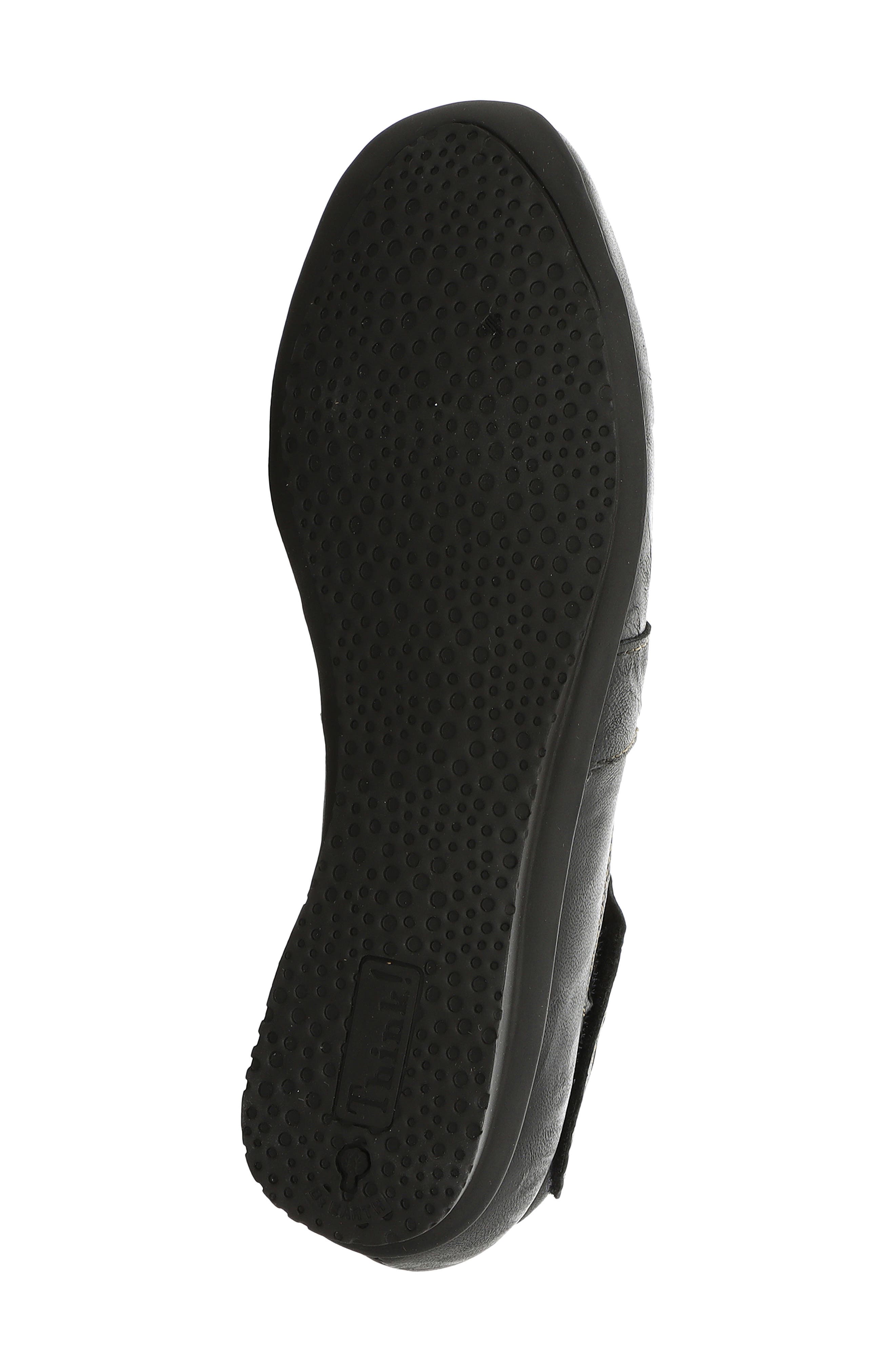 Think! Chilli Cross Strap Ballet Flat, Alternate, color, Black