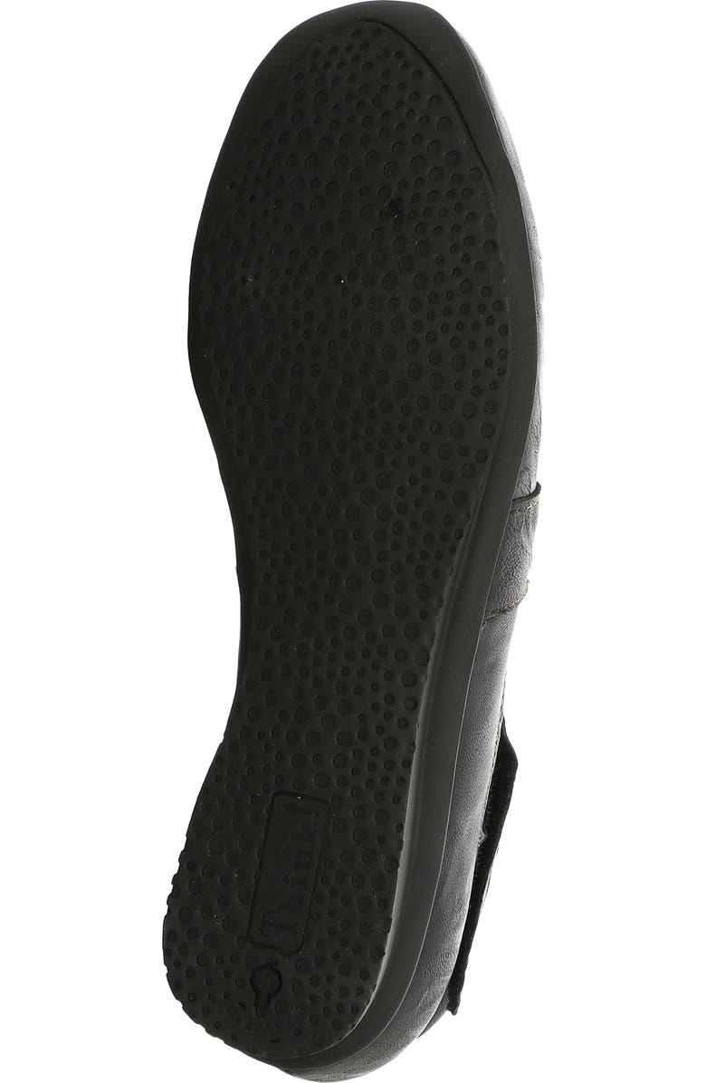 Think! Chilli Cross Strap Ballet Flat, Alternate, color, Black