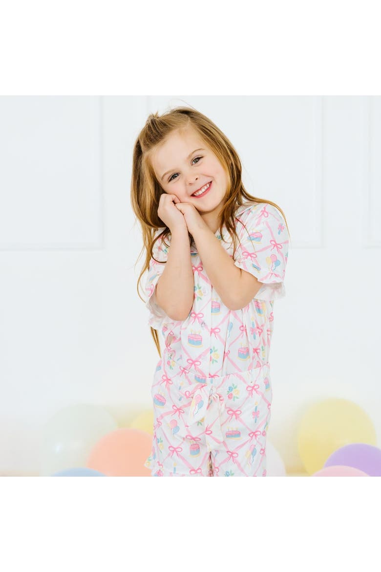 Birthday Girl Lounge Set, Alternate, color, Ivory