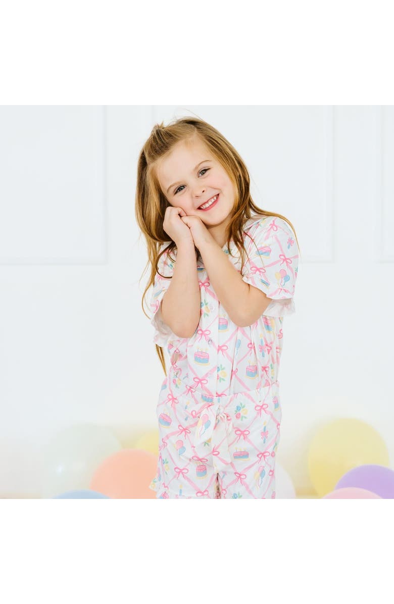 Sweet Wink Birthday Girl Lounge Set, Alternate, color, Ivory