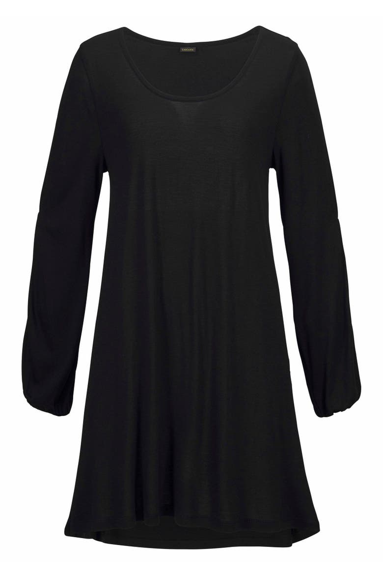 Cold Shoulder Dress, Alternate, color, Black