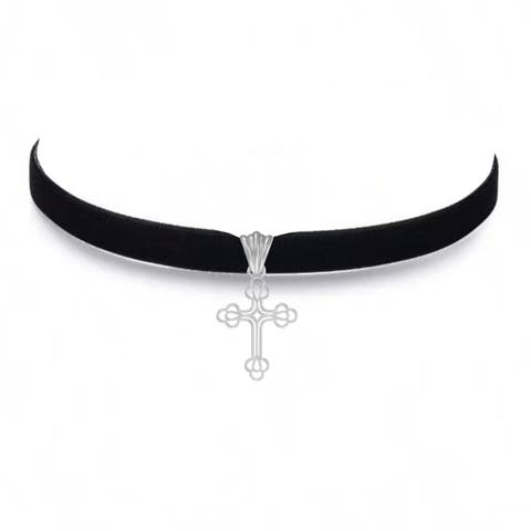 The Mini Billie Cross Choker