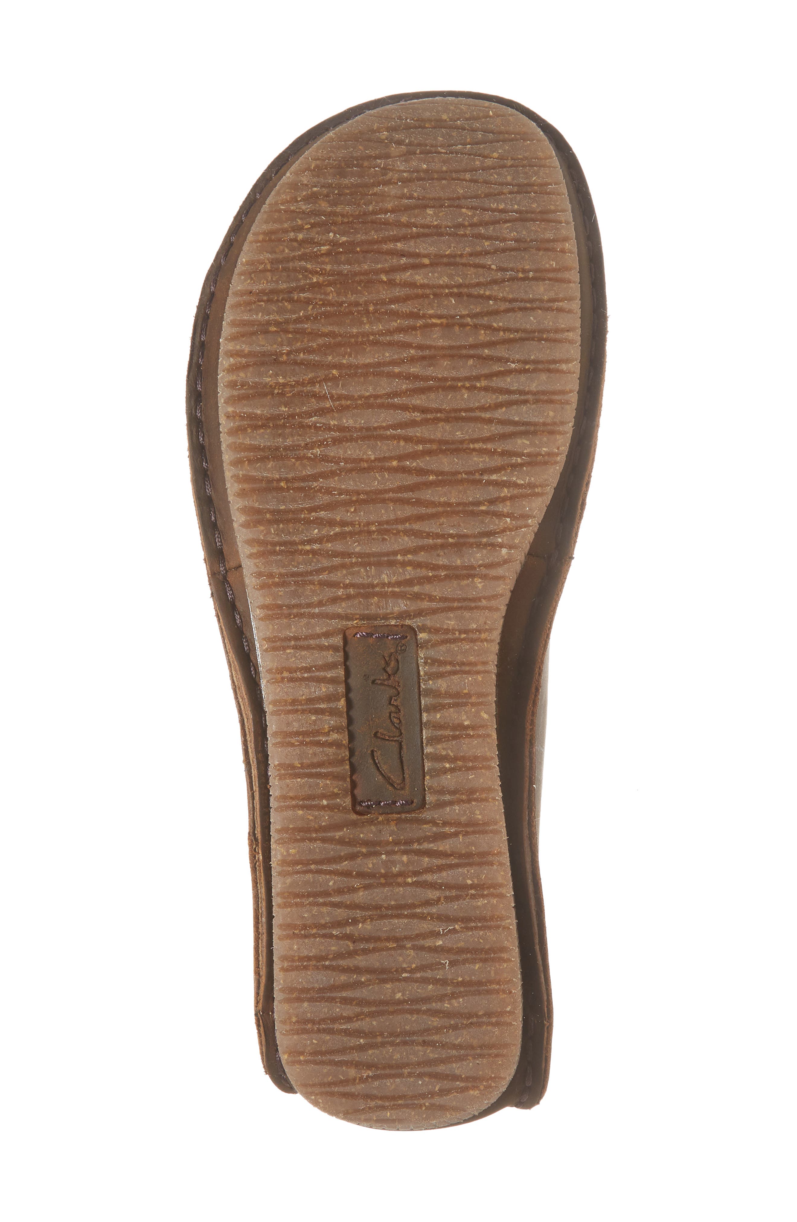 Clarks<sup>®</sup> Janey Mae Flat, Alternate, color, Beeswax Leather