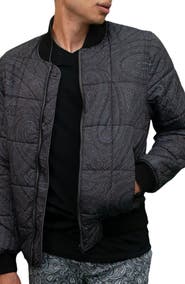 Lords of Harlech Jenkin Reversible Bomber Jacket