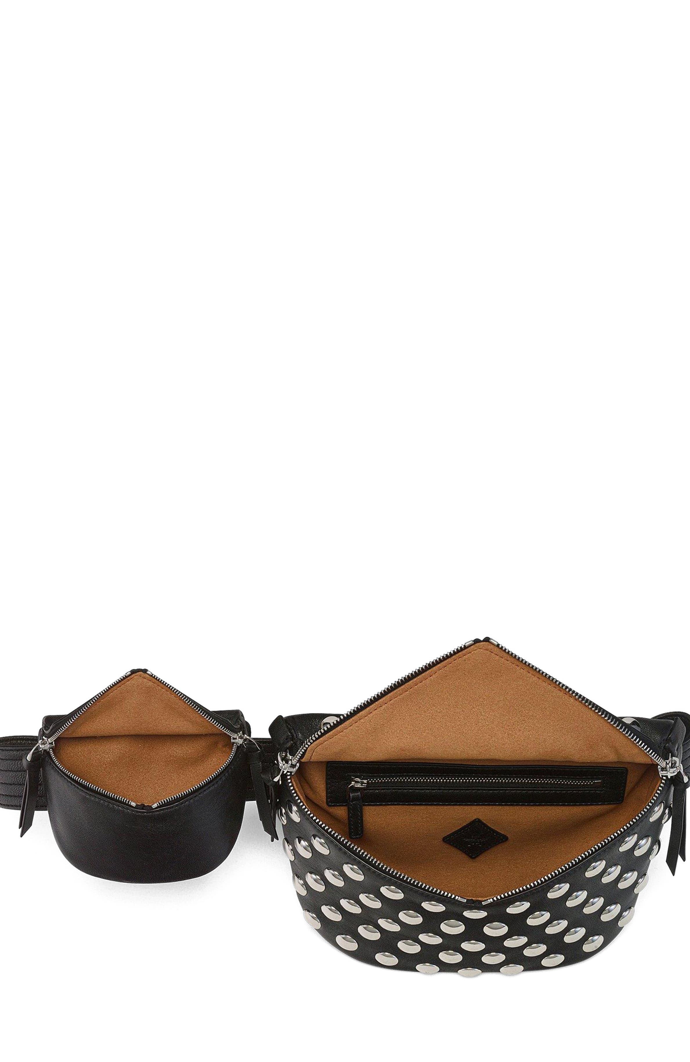 MCM Diamant 3D Belt Bag in Galactic Gala Lamb Leather, Alternate, color, 