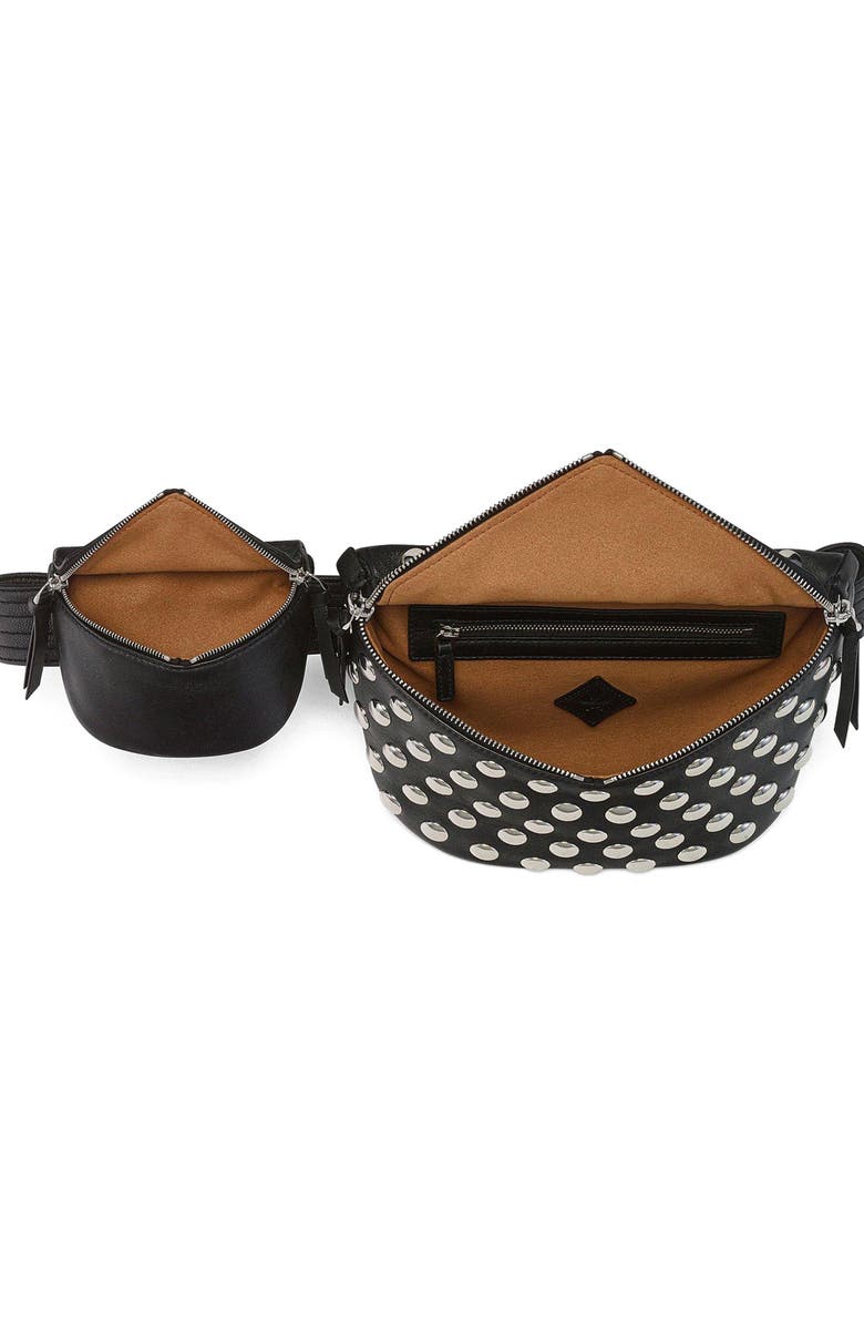 MCM Diamant 3D Belt Bag in Galactic Gala Lamb Leather, Alternate, color,