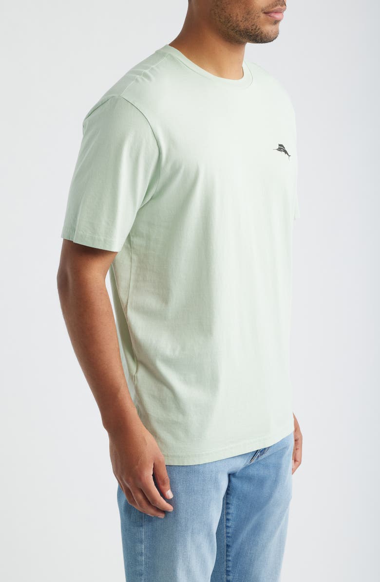 Tommy Bahama For your Finformation Cotton Graphic T-Shirt, Alternate, color, Silky Green