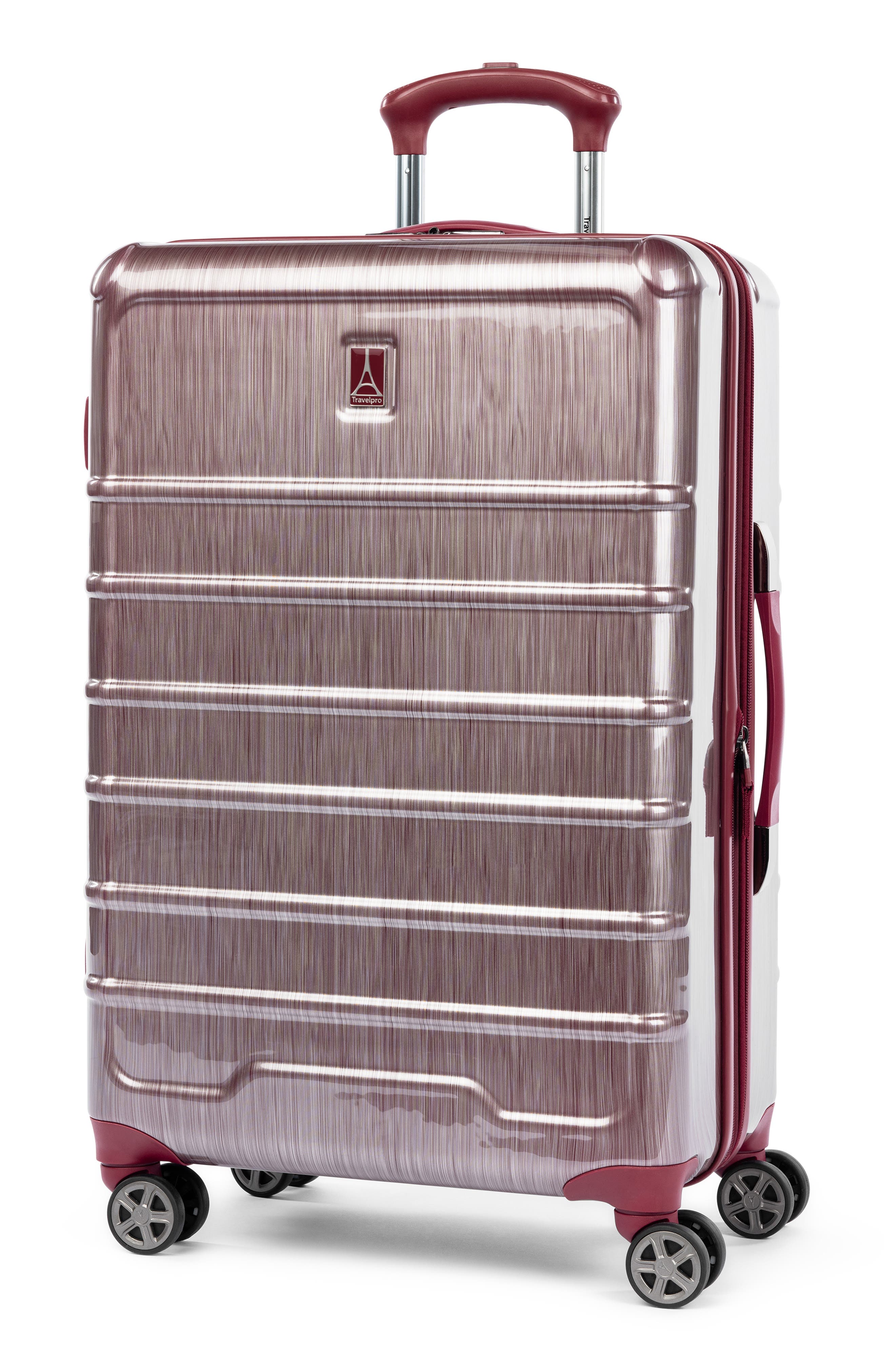 TRAVELPRO Rollmaster<sup>™</sup> Lite 24" Expandable Medium Checked Hardside Spinner Luggage, Alternate, color, 