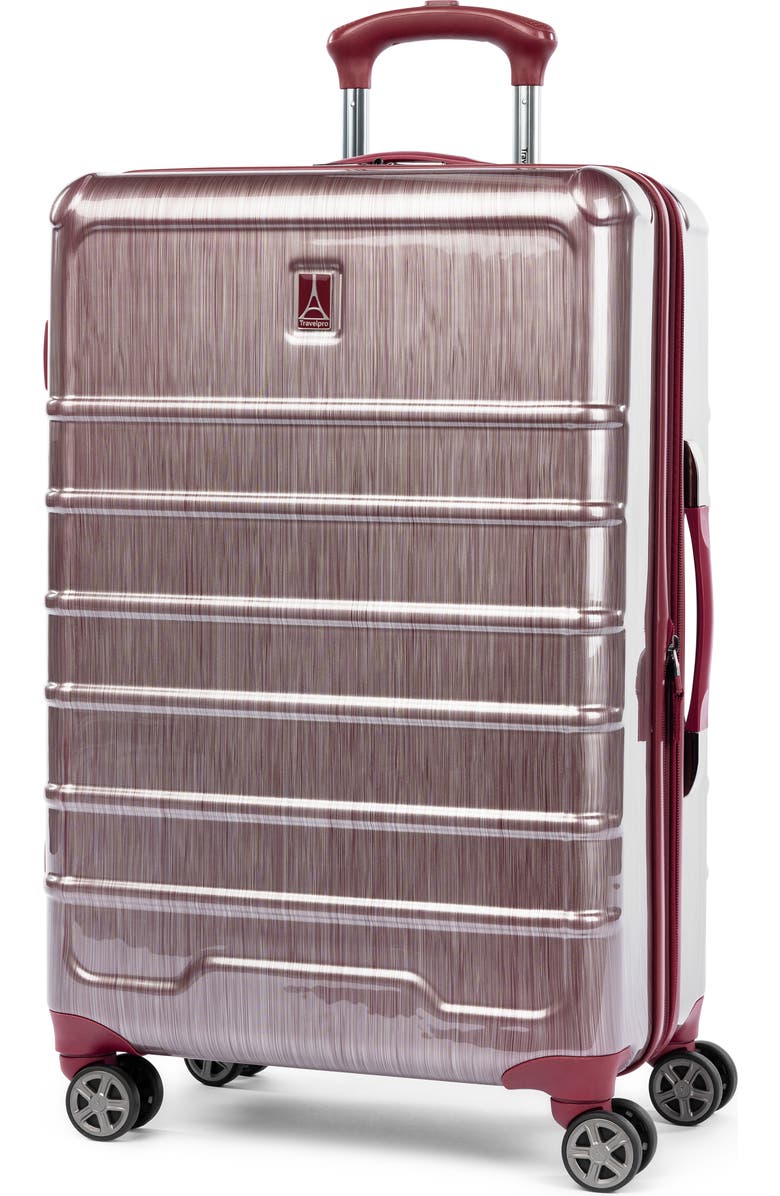 TRAVELPRO Rollmaster<sup>™</sup> Lite 24" Expandable Medium Checked Hardside Spinner Luggage, Alternate, color,
