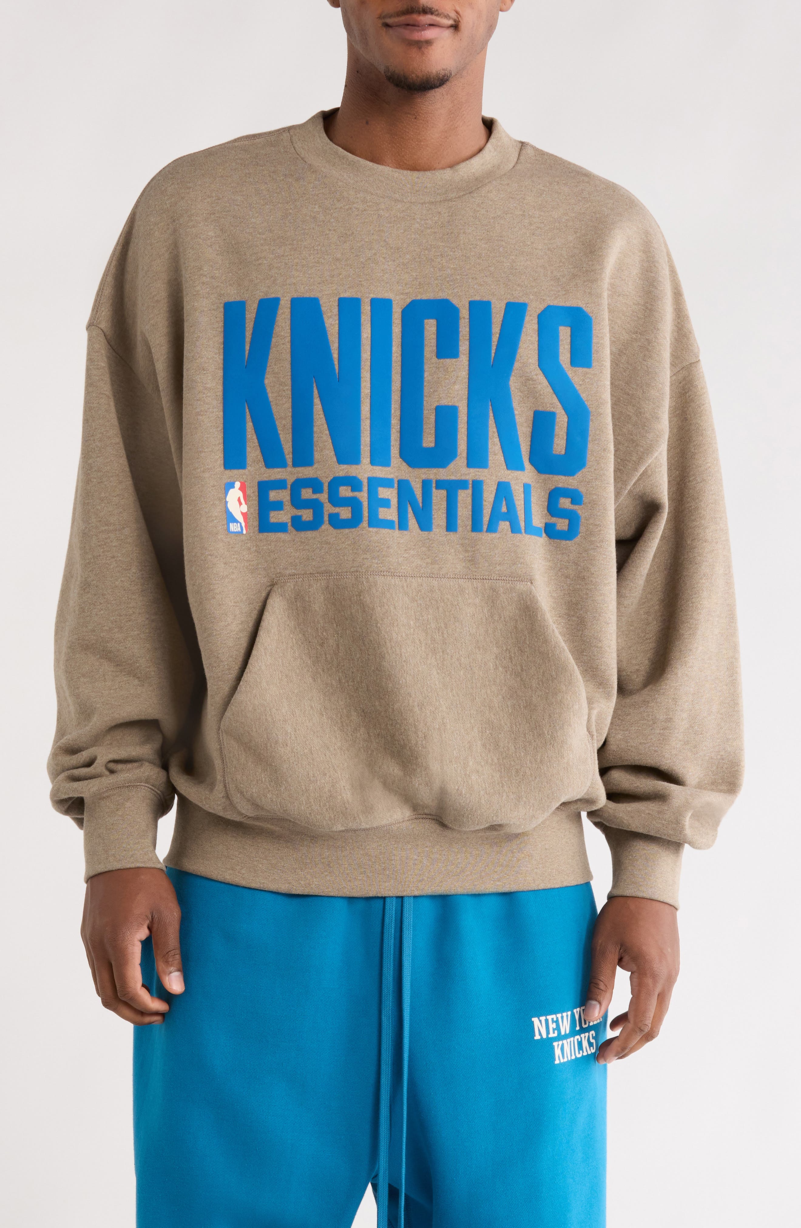 Fear of God Essentials x NBA New York Knicks Graphic Sweatshirt