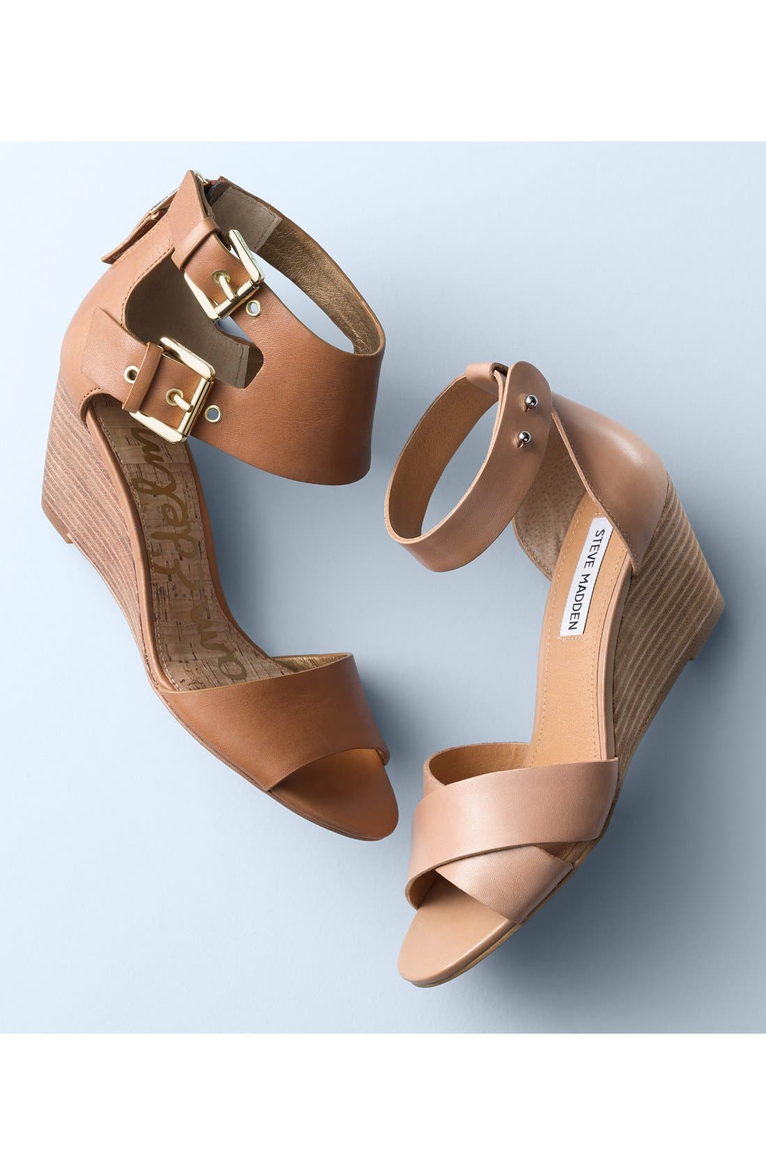 Steve Madden 'Nilla' Wedge Sandal, Alternate, color, 