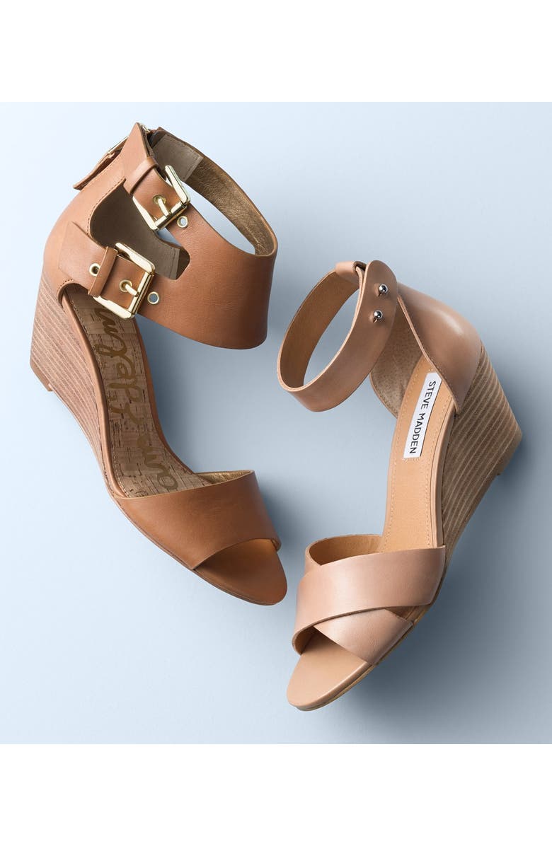 Steve Madden 'Nilla' Wedge Sandal, Alternate, color,