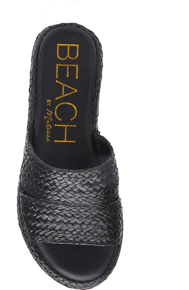 Coconuts by Matisse Layback Platform Espadrille Slide Sandal, Alternate, color,