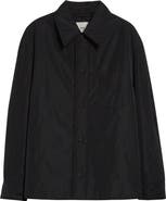 AMI PARIS Ami de Coeur Embroidered Padded Water Repellent Shirt Jacket