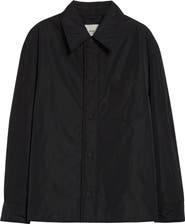 AMI PARIS Ami de Coeur Embroidered Padded Water Repellent Shirt Jacket