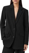 AllSaints Essen Stretch Cotton Blazer