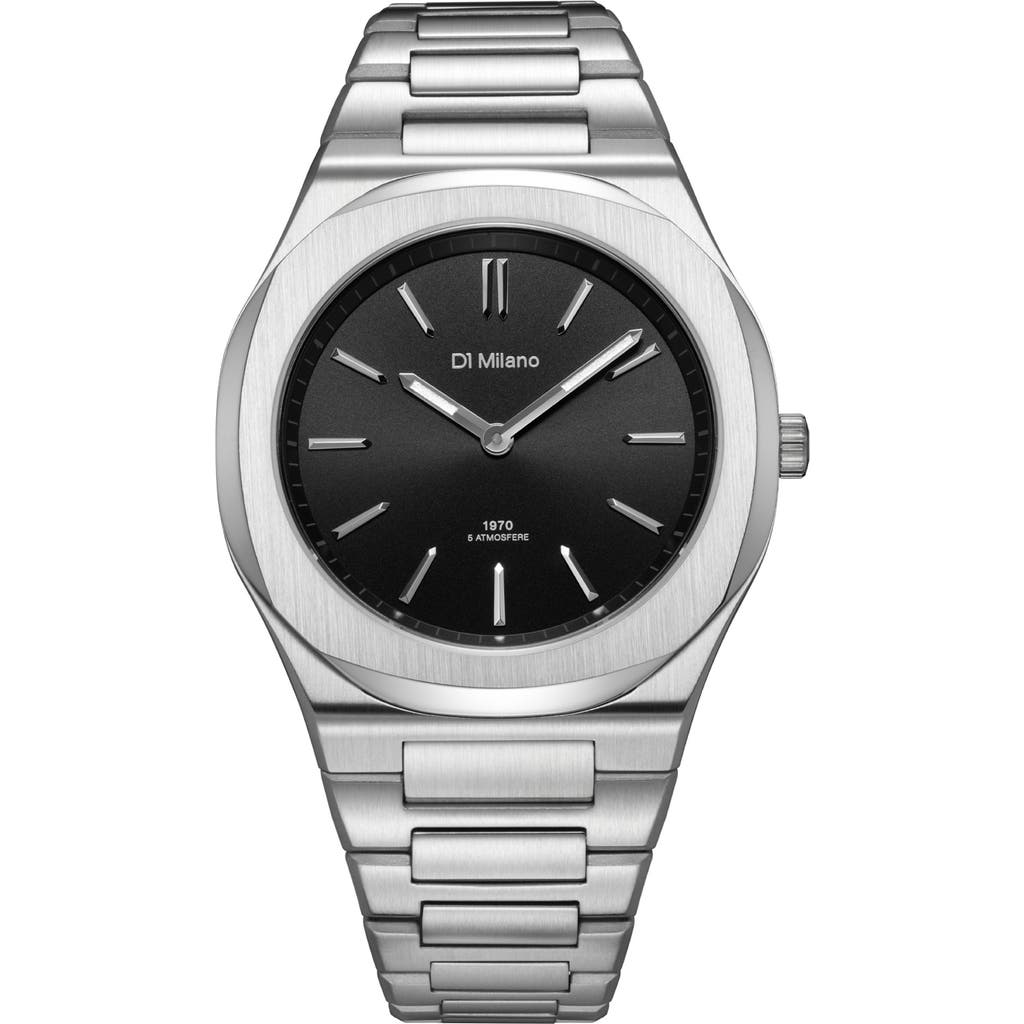 D1 Milano Ultra Thin Bracelet Watch, 39mm In Silver