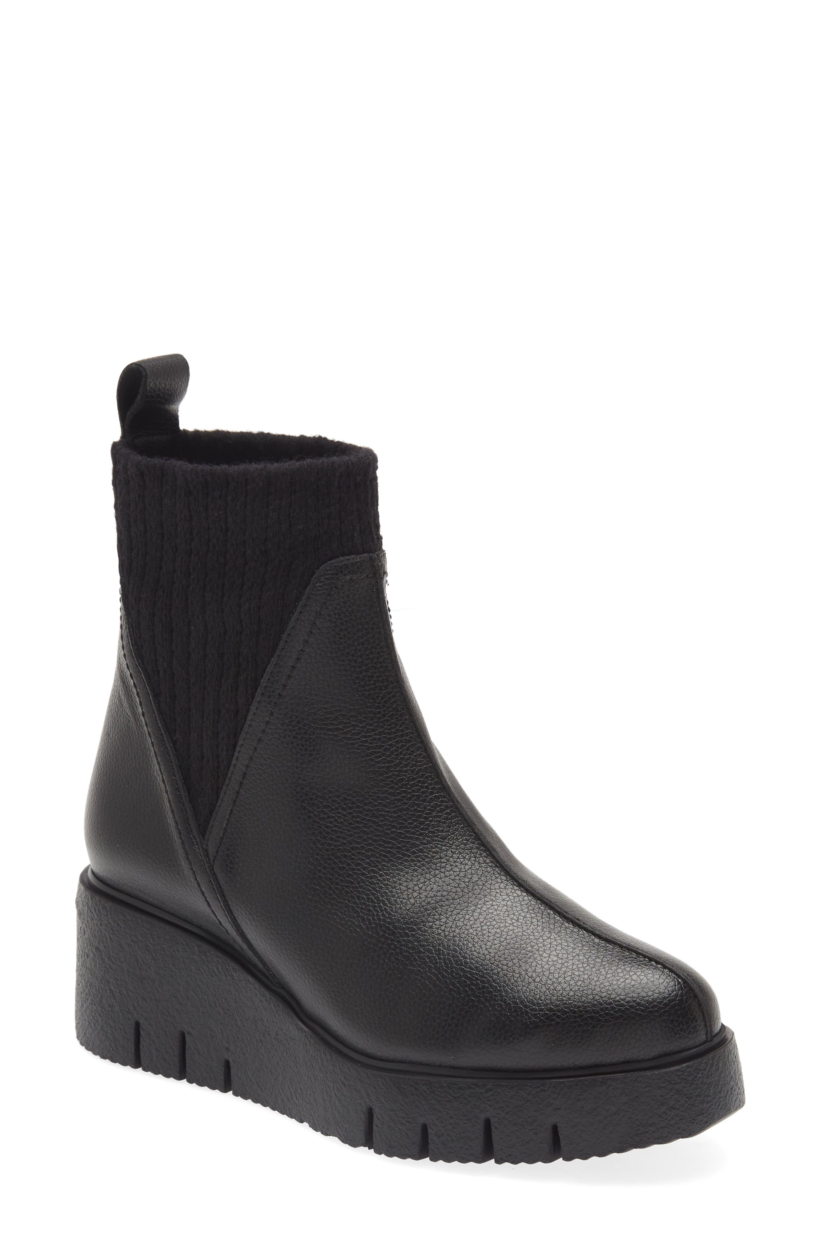 Wonders Wedge Sock Bootie, Main, color, 