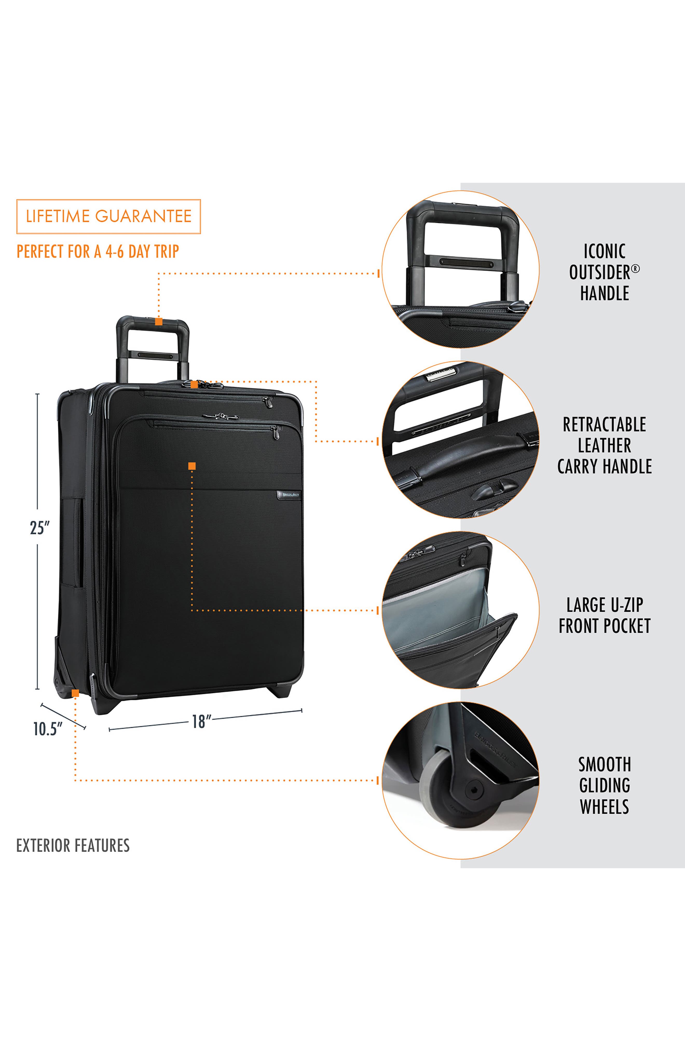 Briggs & Riley Baseline 25-Inch Expandable Wheeled Packing Case, Alternate, color, 