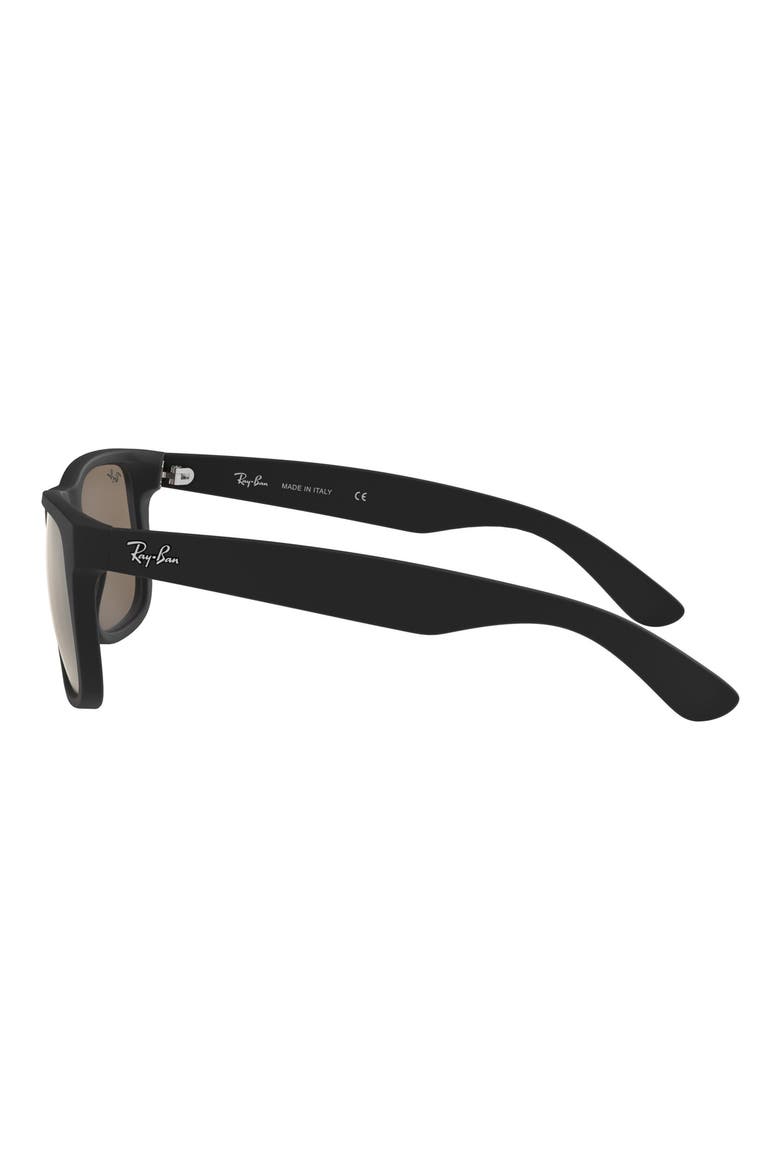 Justin 54mm Rectangular Sunglasses, Alternate, color, BROWN MIRROR GOLD