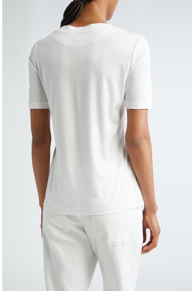 Layered Crewneck T-Shirt, Alternate, color, WHITE