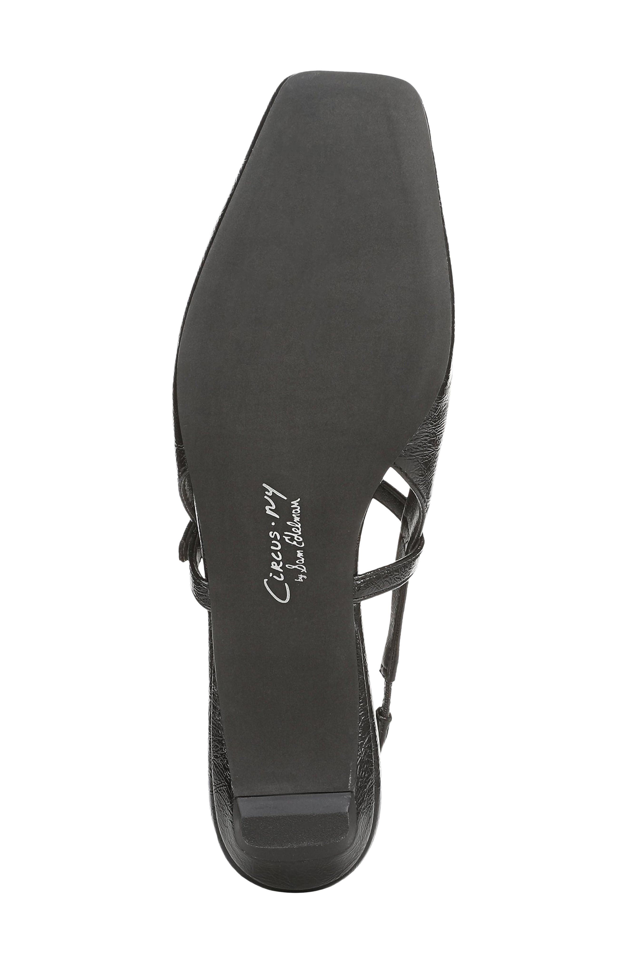 Circus NY by Sam Edelman Elara Slingback Flat, Alternate, color, Black