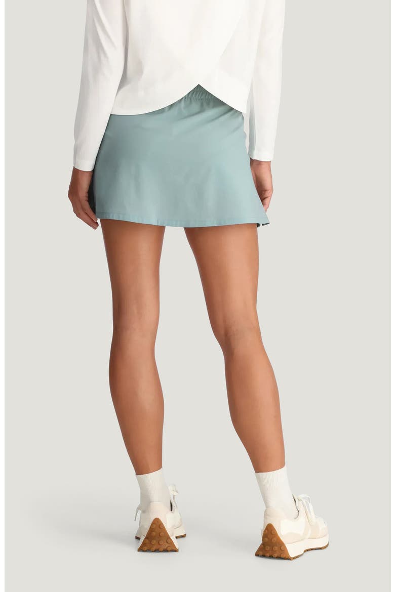 Driftlight Drawstring Miniskirt, Alternate, color, OCEAN MIST