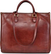 OLD TREND Clivia Genuine Leather Structured Carryall Tote