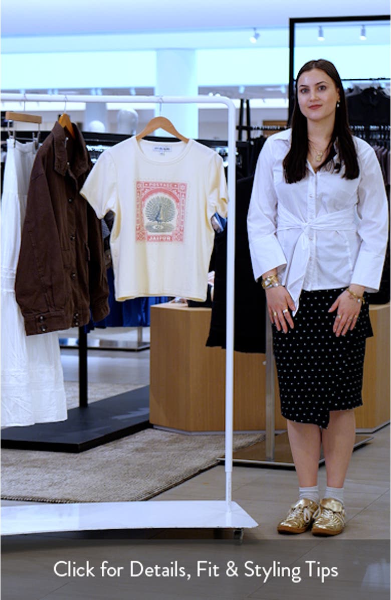 Cotton Blend Graphic T-Shirt, sales video thumbnail