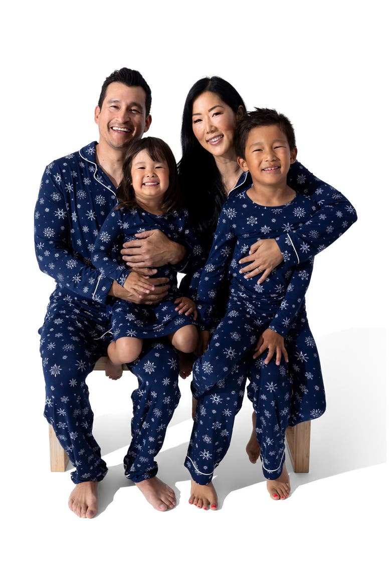 Kids' Snowflake Set of 2 Piece Pajamas, Alternate, color, Snowflake
