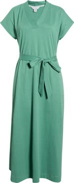 Tommy Bahama Islandscape Cotton Jersey Midi Dress