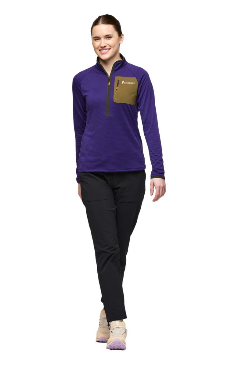 Cotopaxi-Amigos-24 Otero Fleece Half-Zip Pullover - Women's, Alternate, color, Cotopaxi Black