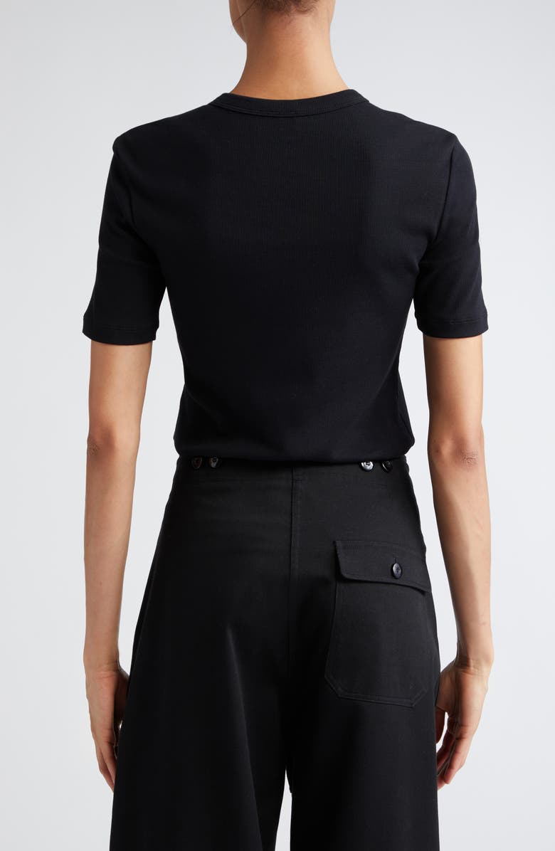 TOTEME Classic Rib T-Shirt, Alternate, color, 