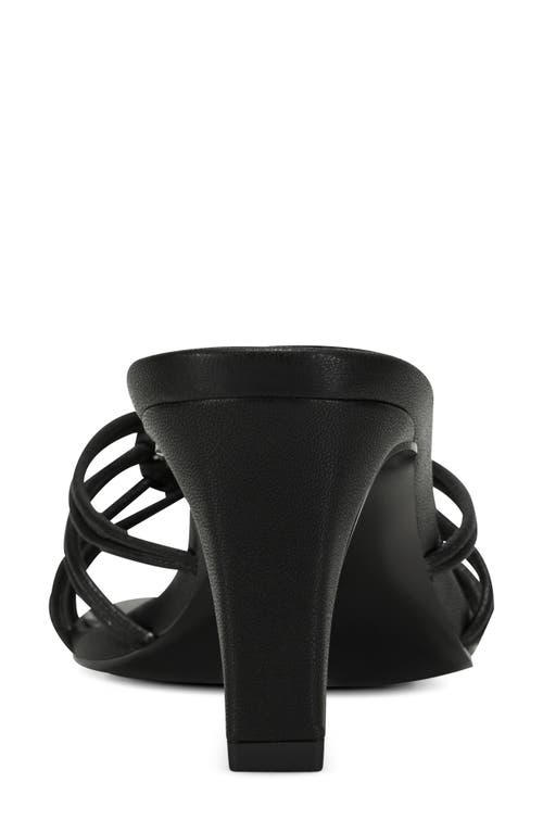 Donna Karan New York Bernade Slide Sandal In Black