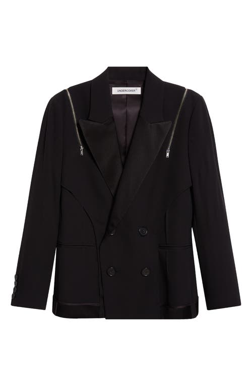 Undercover Inverted Blazer In Black