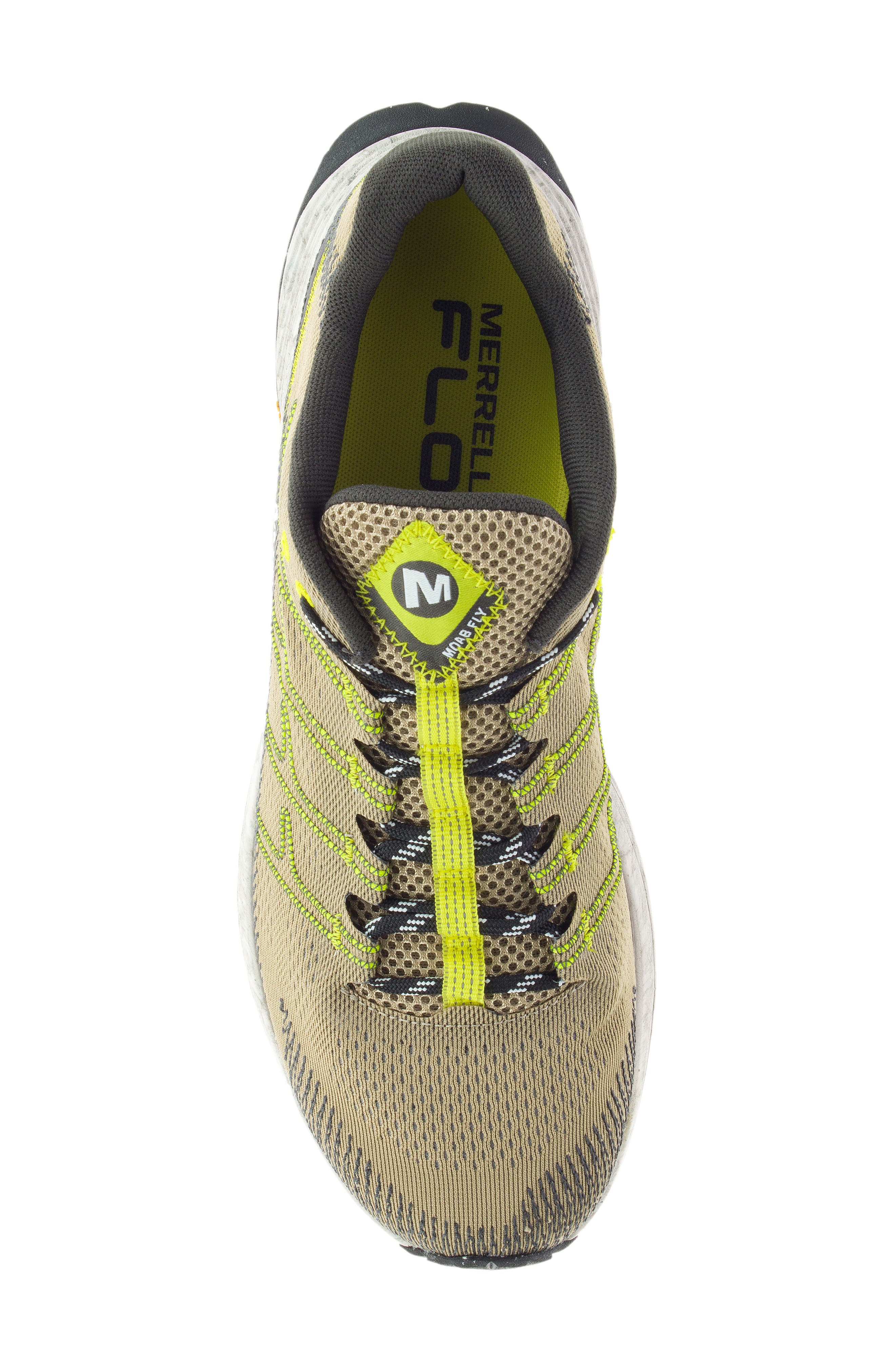 Merrell Merrel Moab Flight Trail Running Shoe, Alternate, color, 