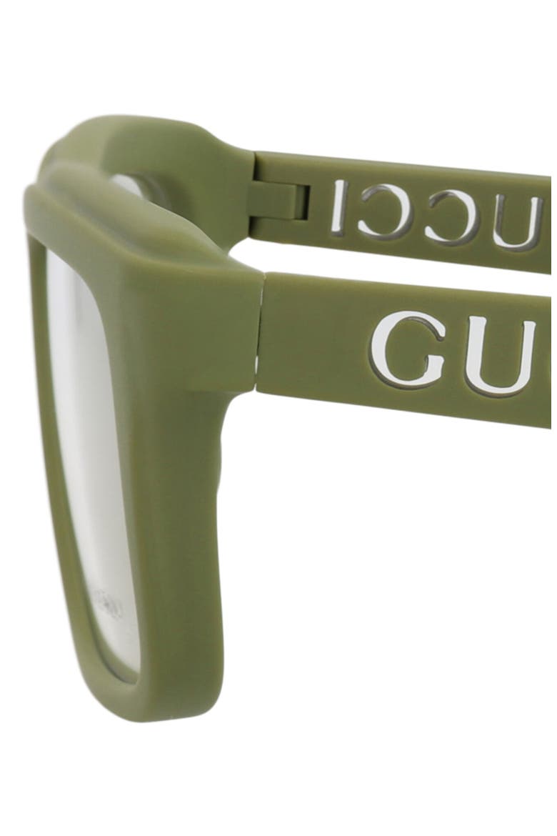 Core Rectangular Optical Glasses, Alternate, color, GREEN GREEN TRANSPARENT