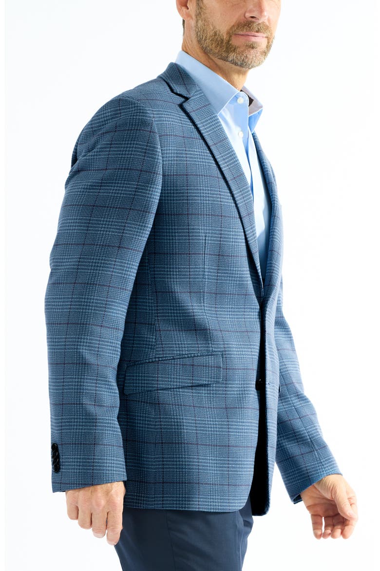 Mayfair Windowpane Sport Coat, Alternate, color, BLUE