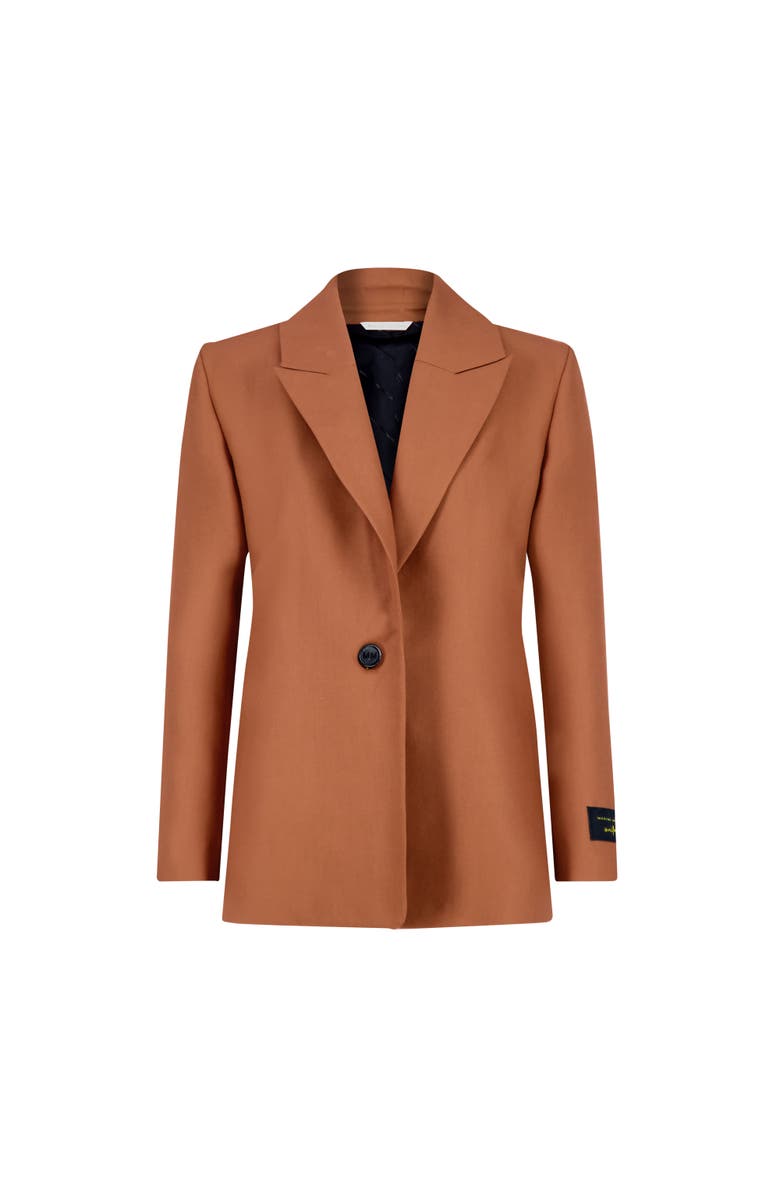 Slim Boyfriend Blazer Slim Boyfriend Blazer, Alternate, color, Cognac