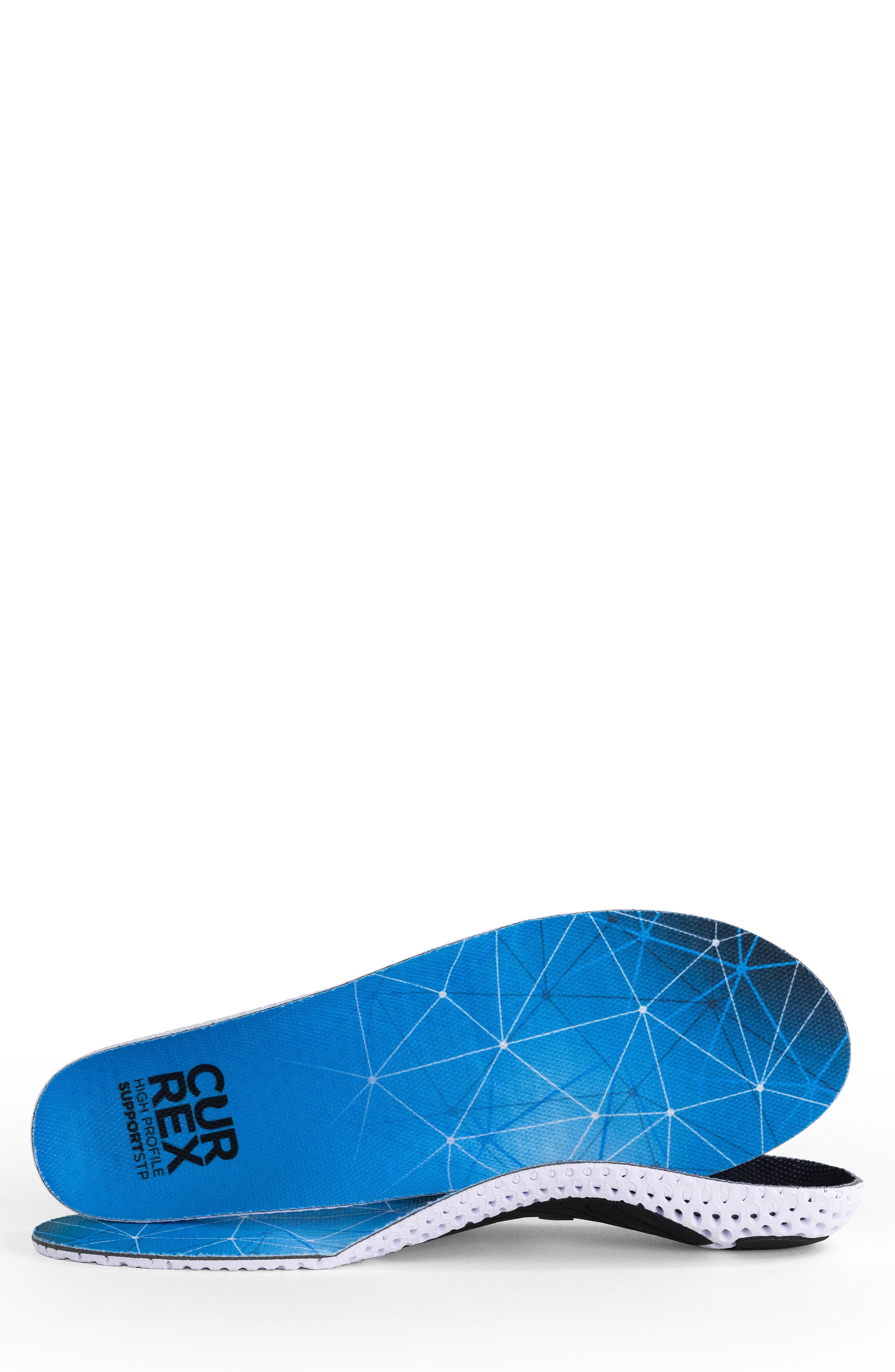 High Arch Dynamic Support & Cushioning Insole for Walking & Everyday Wear, Alternate, color, BLUE