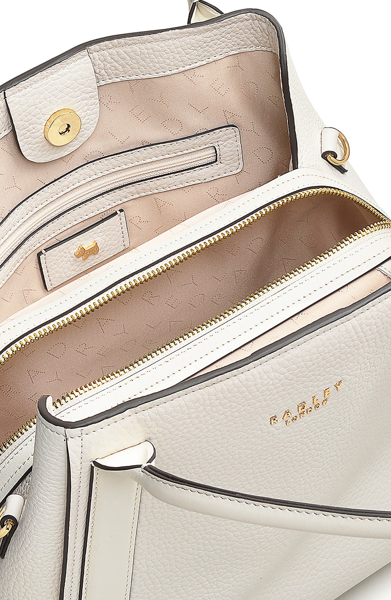 Radley Baylis Road 2.0 Medium Satchel Bag, Alternate, color, Chalk